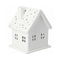 Holiday Village House Tealight Holder  option Christmas Vines