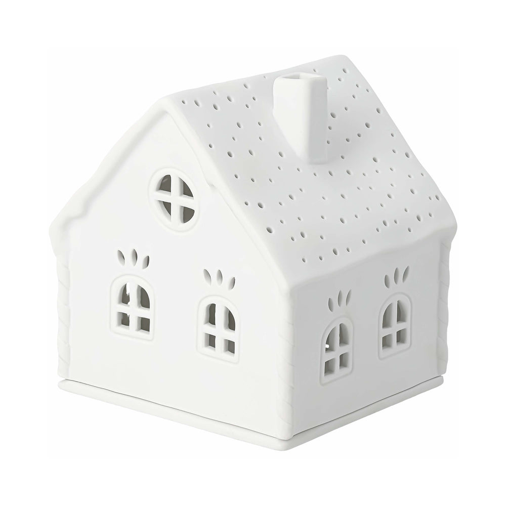 Holiday Village House Tealight Holder