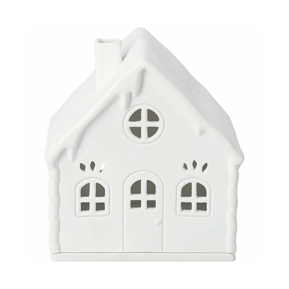 Holiday Village House Tealight Holder