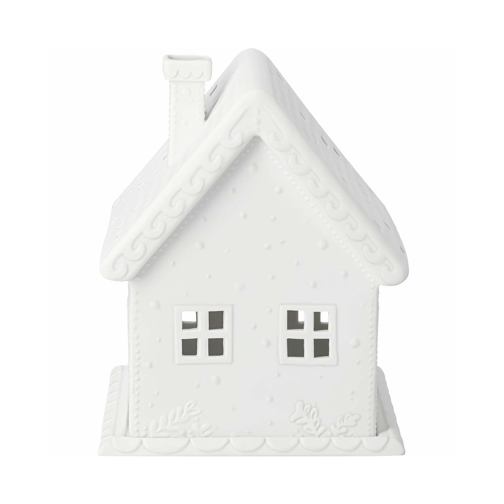 Holiday Village House Tealight Holder