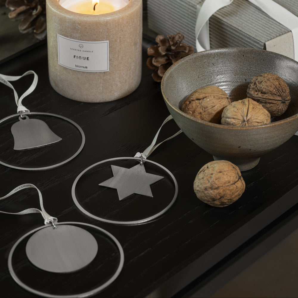 Kitai Ornament with Ring (Set of 4)