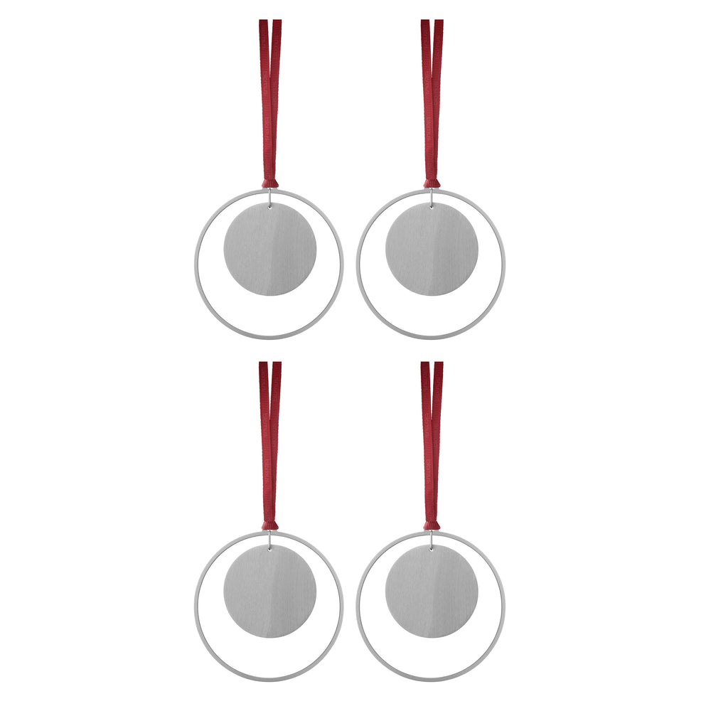 Kitai Ornament with Ring (Set of 4)