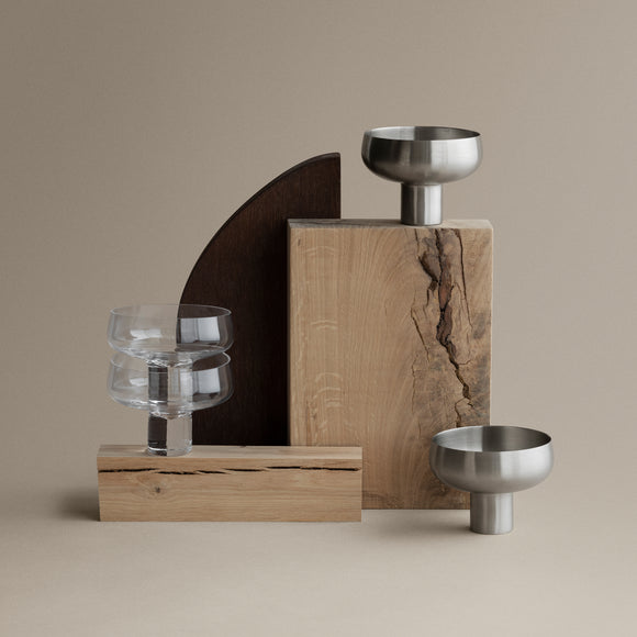 Koyoi Coupe with Pedestal Stem (Set of 2)