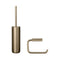 Modo Bathroom Accessory Set  option Brass