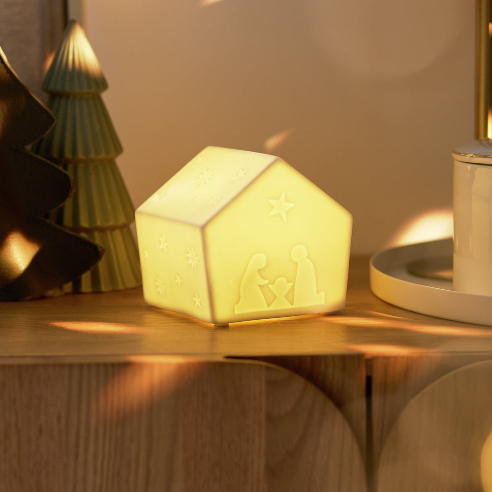 Nativity House LED Christmas Accent Lamp