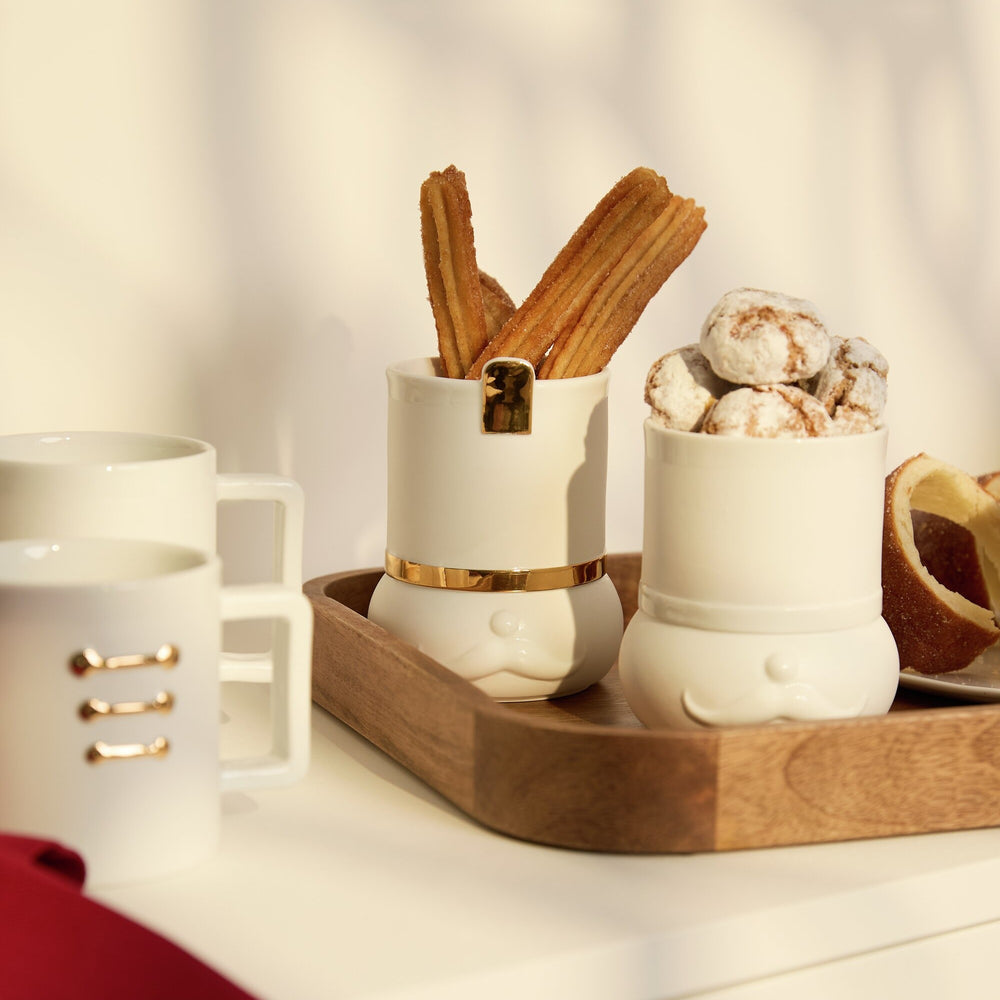 Nutcracker Mug and Treat Tower Set