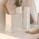 Rader Porcelain Bag Vase (Set of 2)