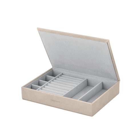 Sahla Faux Suede Jewelry Box