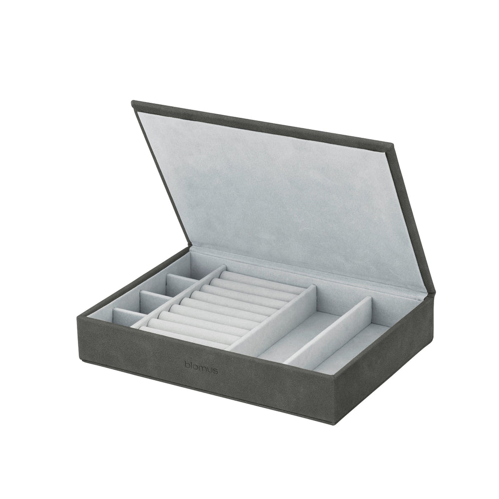 Sahla Faux Suede Jewelry Box