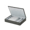 Sahla Faux Suede Jewelry Box  option Pewter