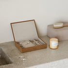 Sahla Faux Suede Jewelry Box