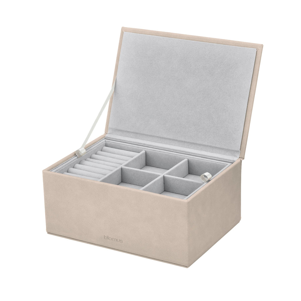 Sahla Faux Suede Large Jewelry Box