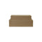 Sahla Faux Suede Storage Box (Set of 2)  option Tan
