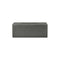 Sahla Faux Suede Tissue Box  option Pewter