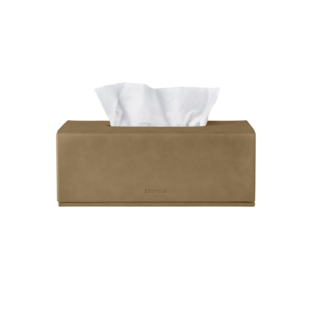Sahla Faux Suede Tissue Box