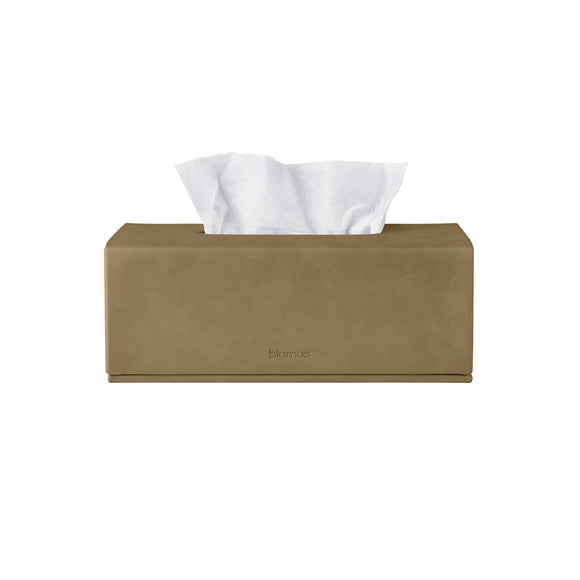 Sahla Faux Suede Tissue Box