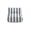 Stay Outdoor Patio Lounge Chair  option Black / Lily White