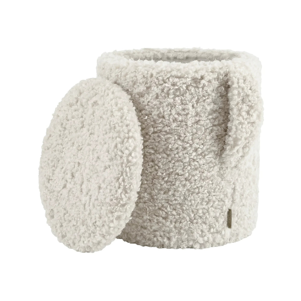 Teddy Pouf with Storage