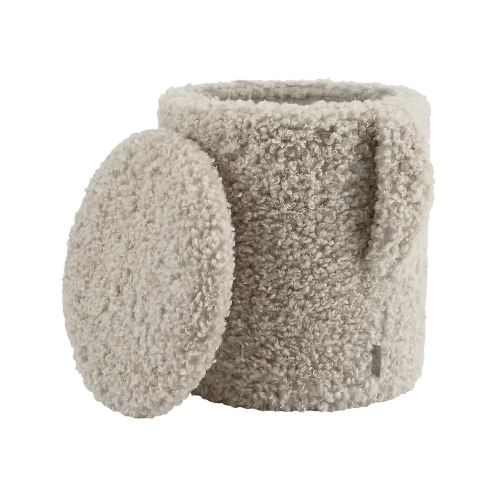 Teddy Pouf with Storage