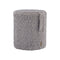 Teddy Upholstered Pouf  option Sharkskin
