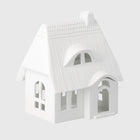 Thatched Roof Houses and Figurines Set