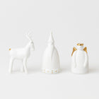 Thatched Roof Houses and Figurines Set