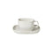 Vahlo Stoneware Coffee Cup with Saucer (Set of 2)  option Moonbeam