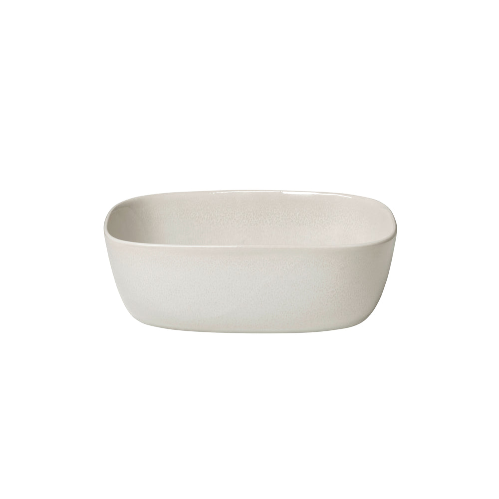 Vahlo Stoneware Shallow Serving Bowl