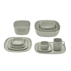 Vahlo Stoneware Shallow Serving Bowl