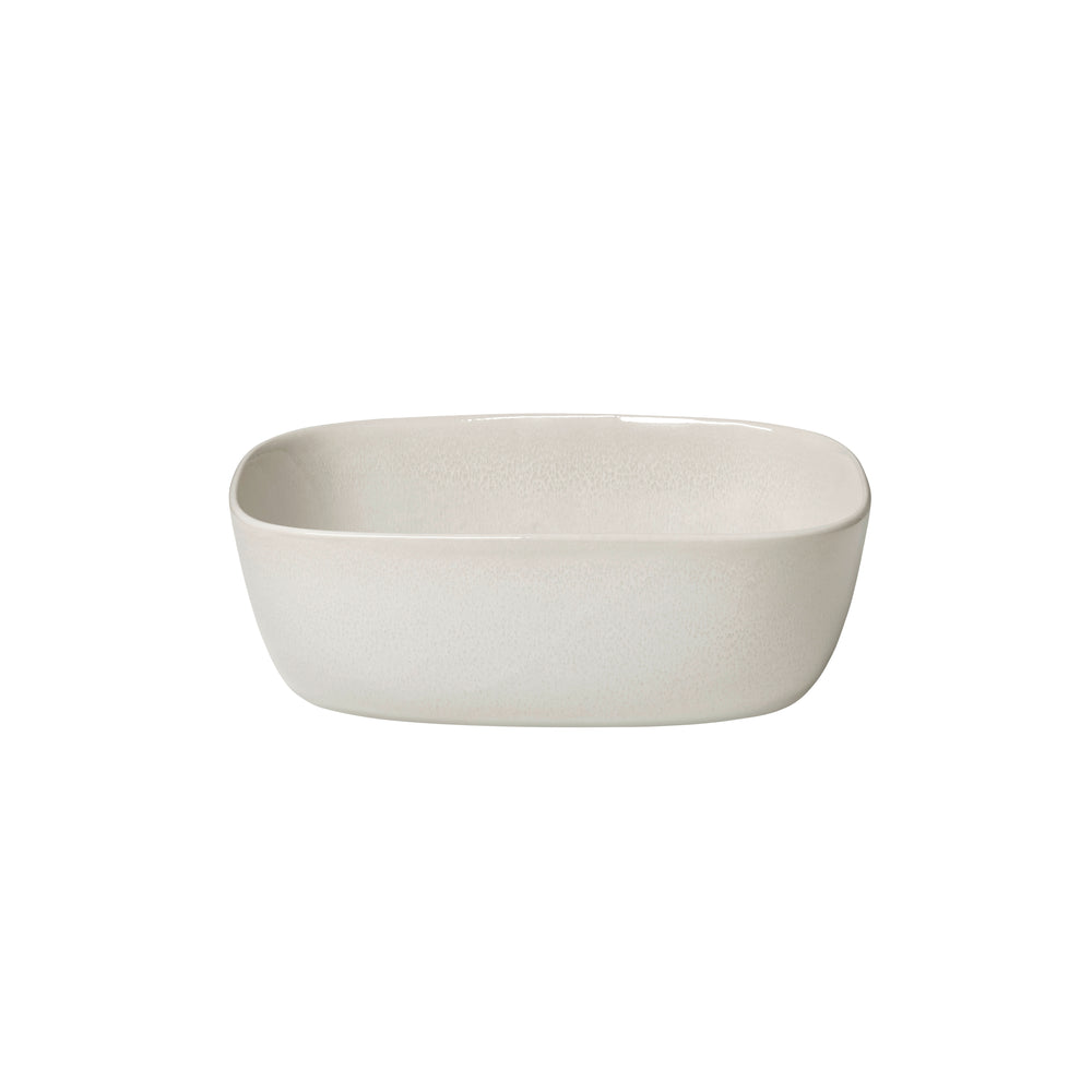Vahlo Stoneware Shallow Serving Bowl
