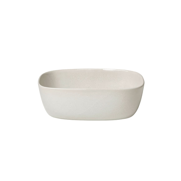Vahlo Stoneware Shallow Serving Bowl