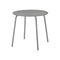 Yua Outdoor Round Bistro Table  option Granite Grey