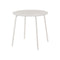 Yua Outdoor Round Bistro Table  option Silk Grey