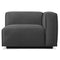 Cleon One Arm Lounge Chair  option Right Arm