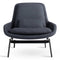 Field Lounge Chair  option Edwards Navy / Black
