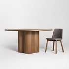 4/4 Round Dining Table