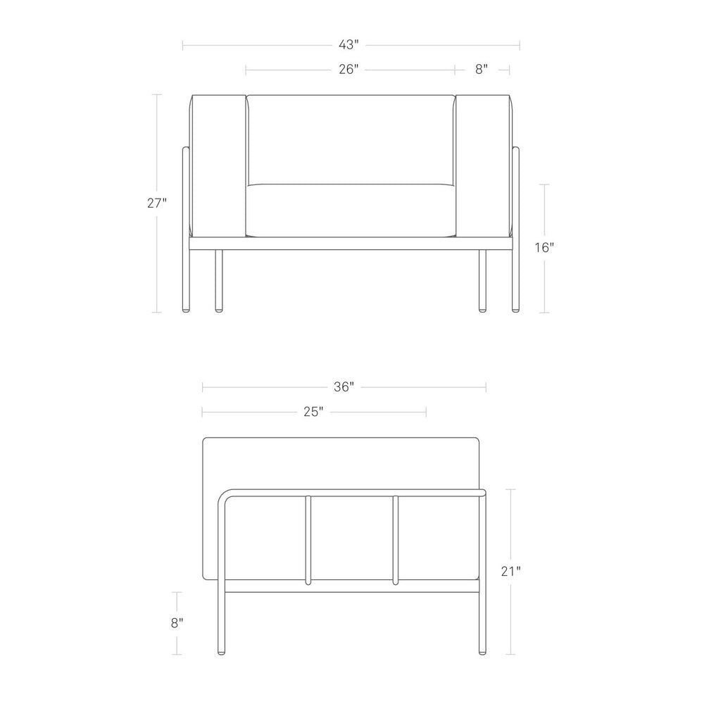 Cache Outdoor Lounge Chair