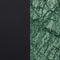 Chit Chat Side Table  option Black / Green Marble