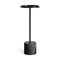 Chit Chat Small Side Table  option Black / Black Marble
