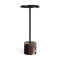 Chit Chat Small Side Table  option Black / Cherry Marble