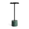 Chit Chat Small Side Table  option Black / Green Marble