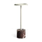 Chit Chat Small Side Table  option Putty / Cherry Marble