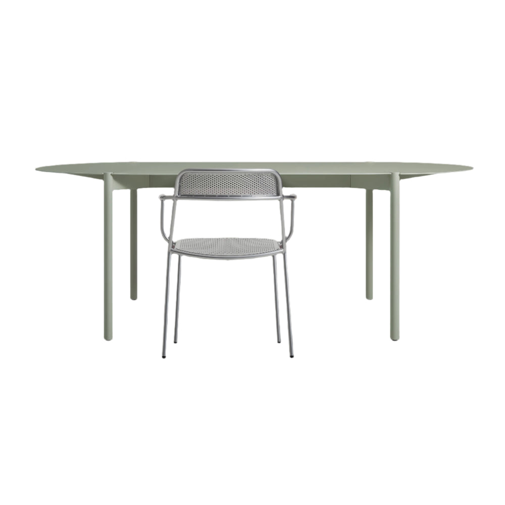 Comeuppance Capsule Shape Dining Table