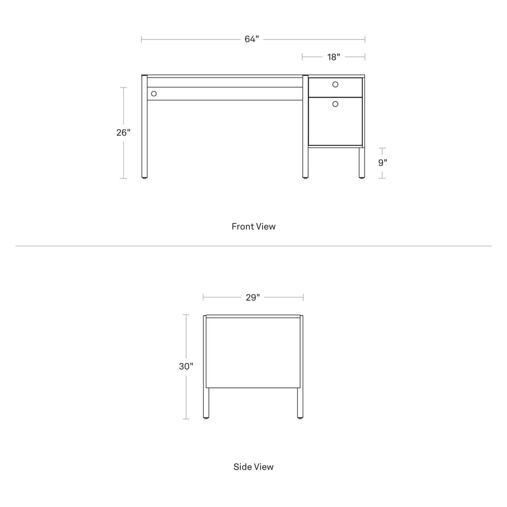 Cursive Desk