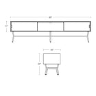 Dang Long and Low Media Console