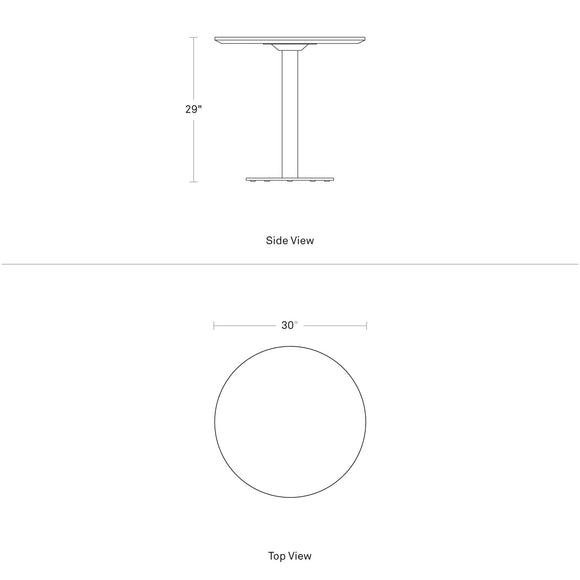 Easy Round Dining Table