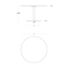 Easy Round Dining Table