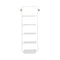 Garden Party Garment Rack  option White