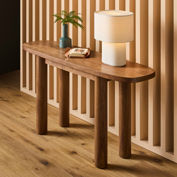 Blu Dot Good Times Console Table Whitewashed Ash