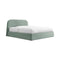 Lid Storage Bed  option Breezy Blue Velvet
